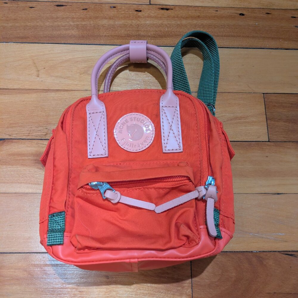 Acne Studios X Fjällräven Mini Backpack/ Crossbody Bag Kanken